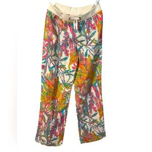 Lilly Pulitzer Vibrant Pink and Blue Pants